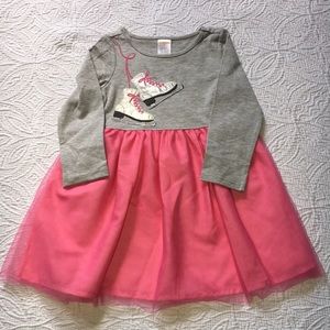 Gymboree Enchanted Winter Ice Skate Tutu Dress Sz2